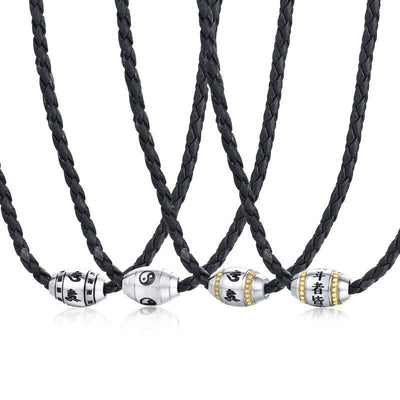 Collana Hippie Chic vintage da uomo