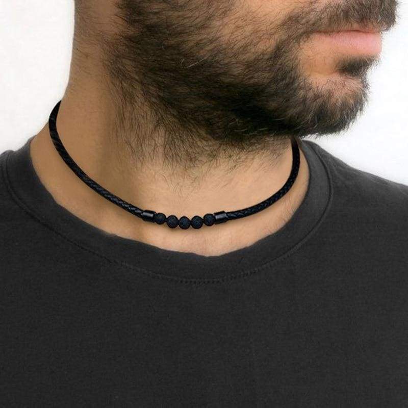 Collana Hippie vintage da uomo