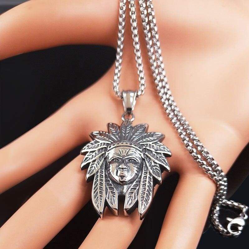 Collana vintage da donna indiana americana