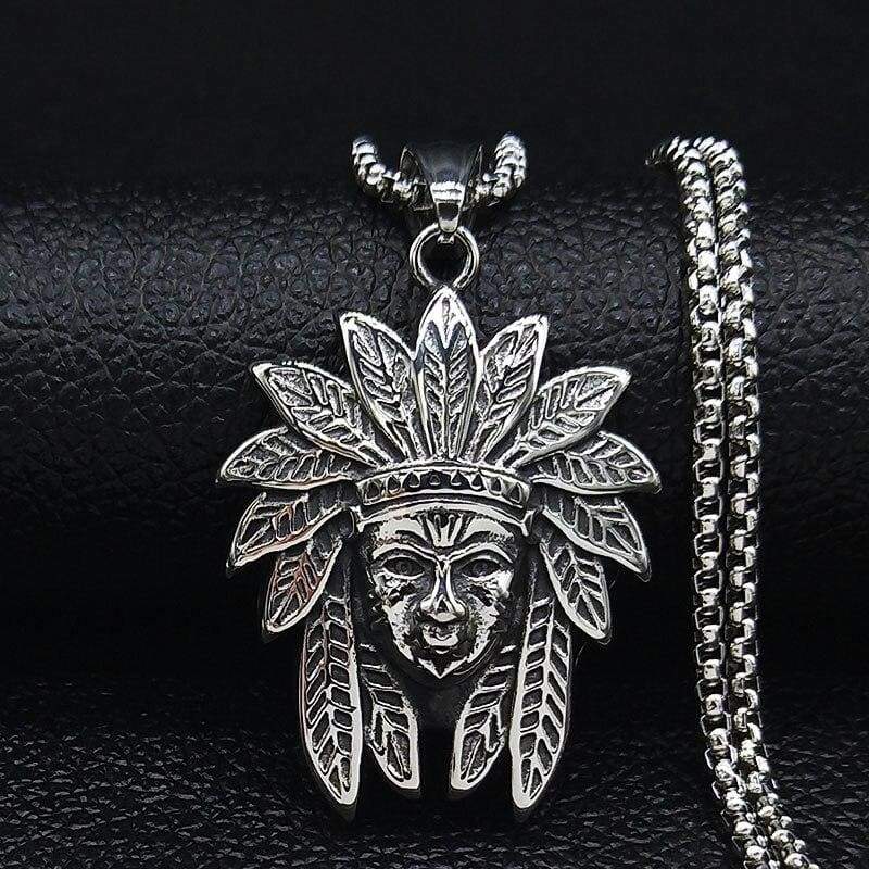 Collana vintage da donna indiana americana