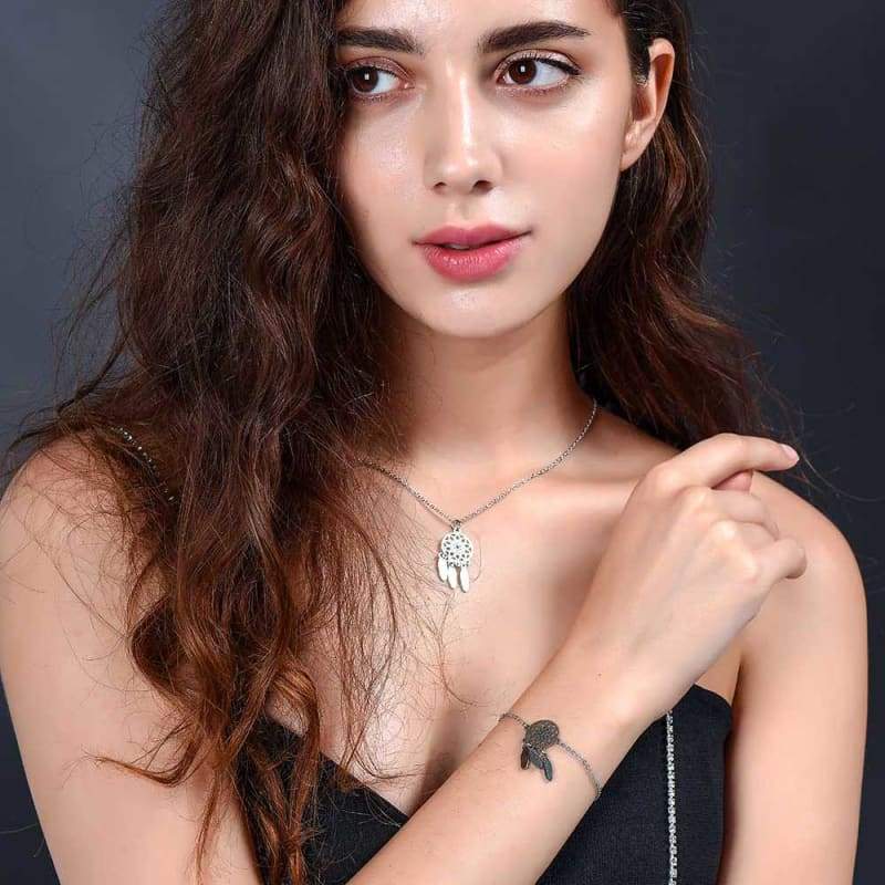 Collana vintage in argento indiano