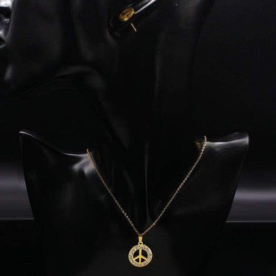 Collana vintage pace e amore ORO