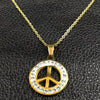 Collana vintage pace e amore ORO