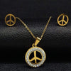 Collana vintage pace e amore ORO