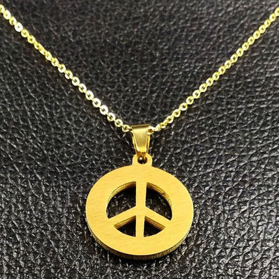 Collana vintage pace e amore ORO