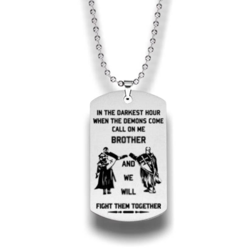 Collana vintage soldato americano