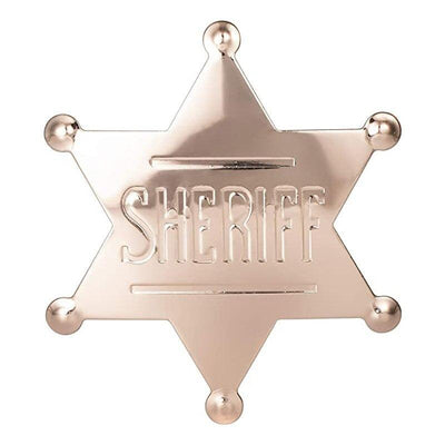 Distintivo dello sceriffo cowboy vintage