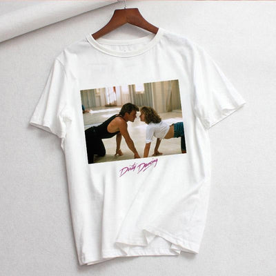 T-shirt da ballo sporco vintage