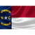 Bandiera Vintage della Carolina del Nord