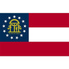 Bandiera dell'annata della Georgia