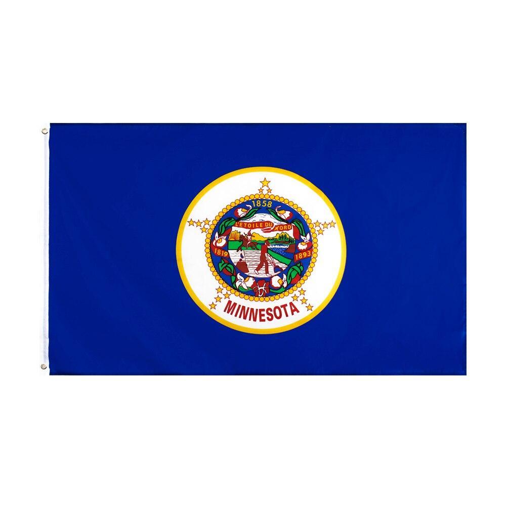 Bandiera Vintage del Minnesota
