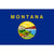 Bandiera Vintage del Montana