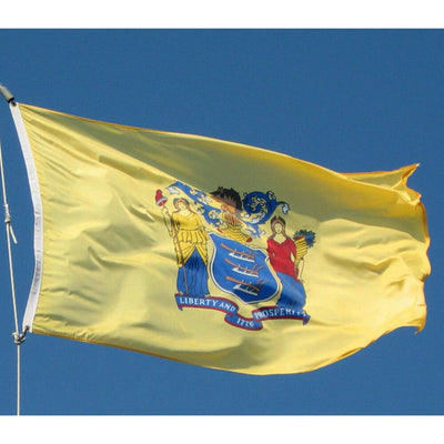 Bandiera dell'annata del New Jersey