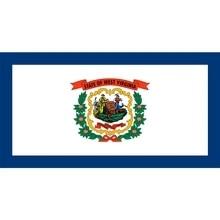 Bandiera della Virginia dell'Ovest dell'annata