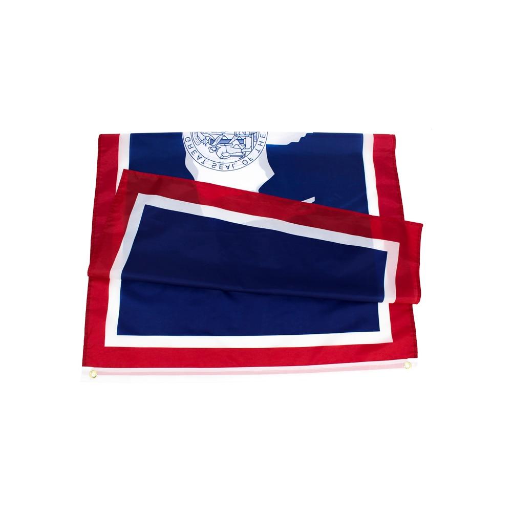 Bandiera Vintage del Wyoming