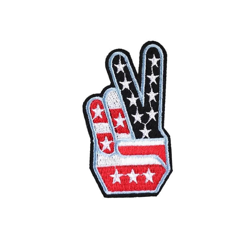 Patch bandiera americana vintage