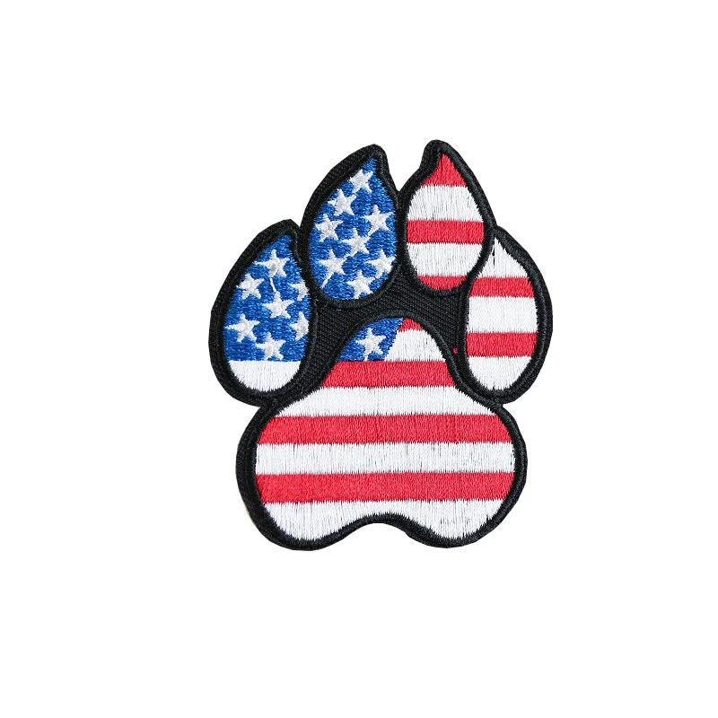 Patch bandiera americana vintage