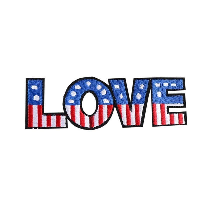 Patch bandiera americana vintage