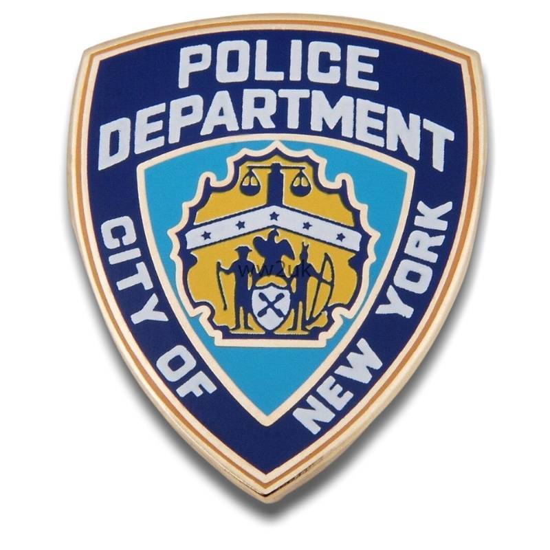 Toppa vintage della polizia di New York