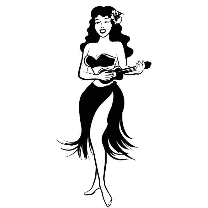 Decalcomanie Hawaii vintage