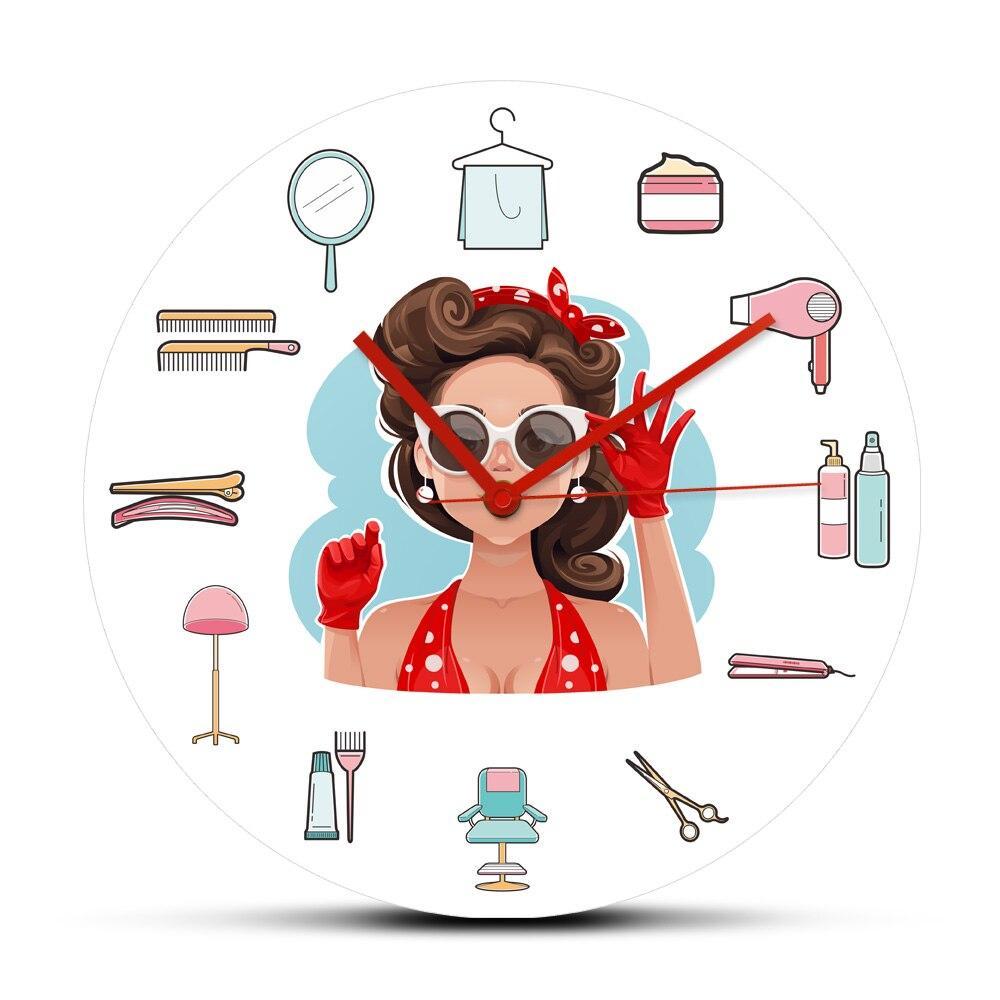 Pin Up Orologio da parete vintage