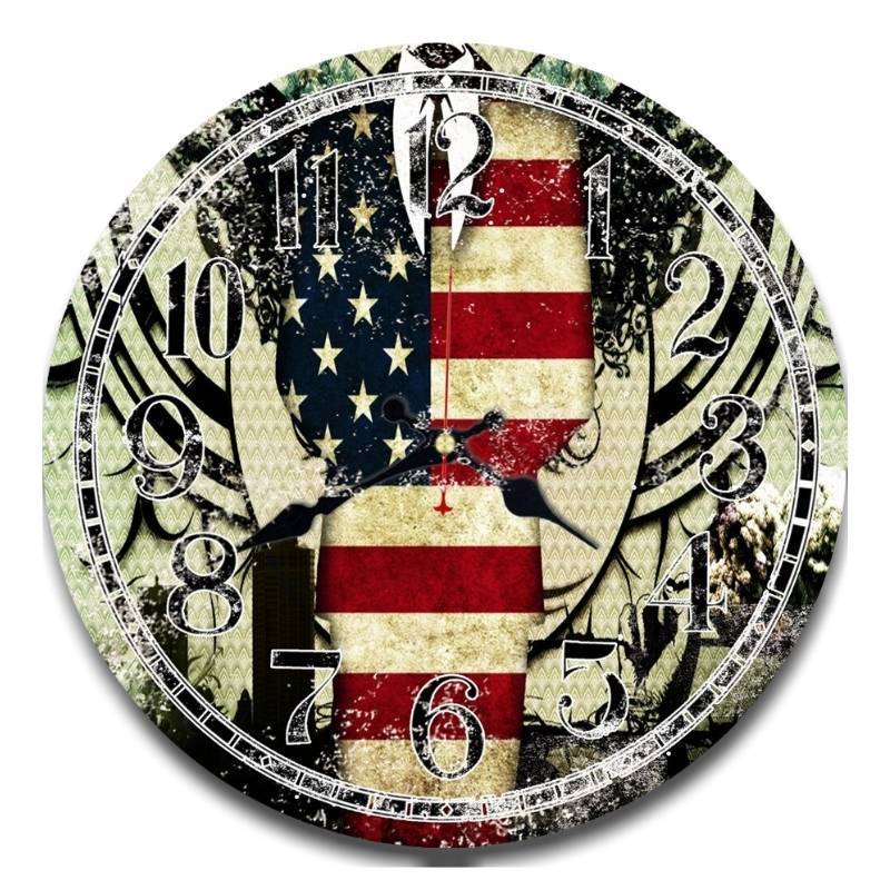 Orologio da parete vintage USA