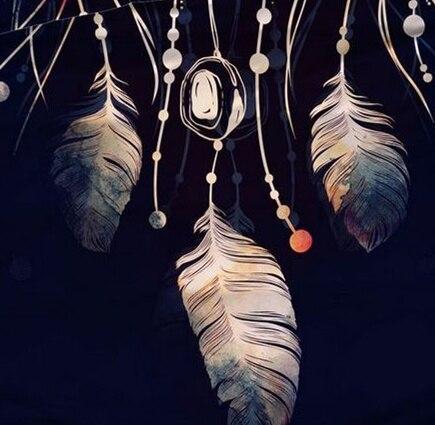 Copripiumino vintage dei nativi americani