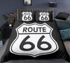 Copripiumino vintage Route 66