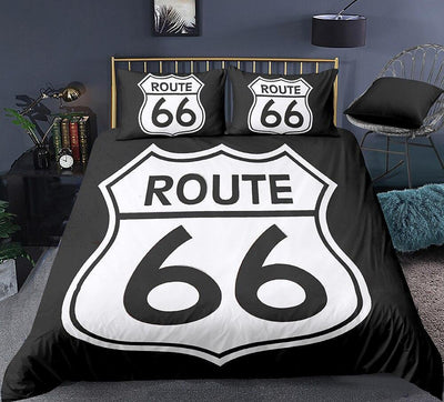 Copripiumino vintage Route 66