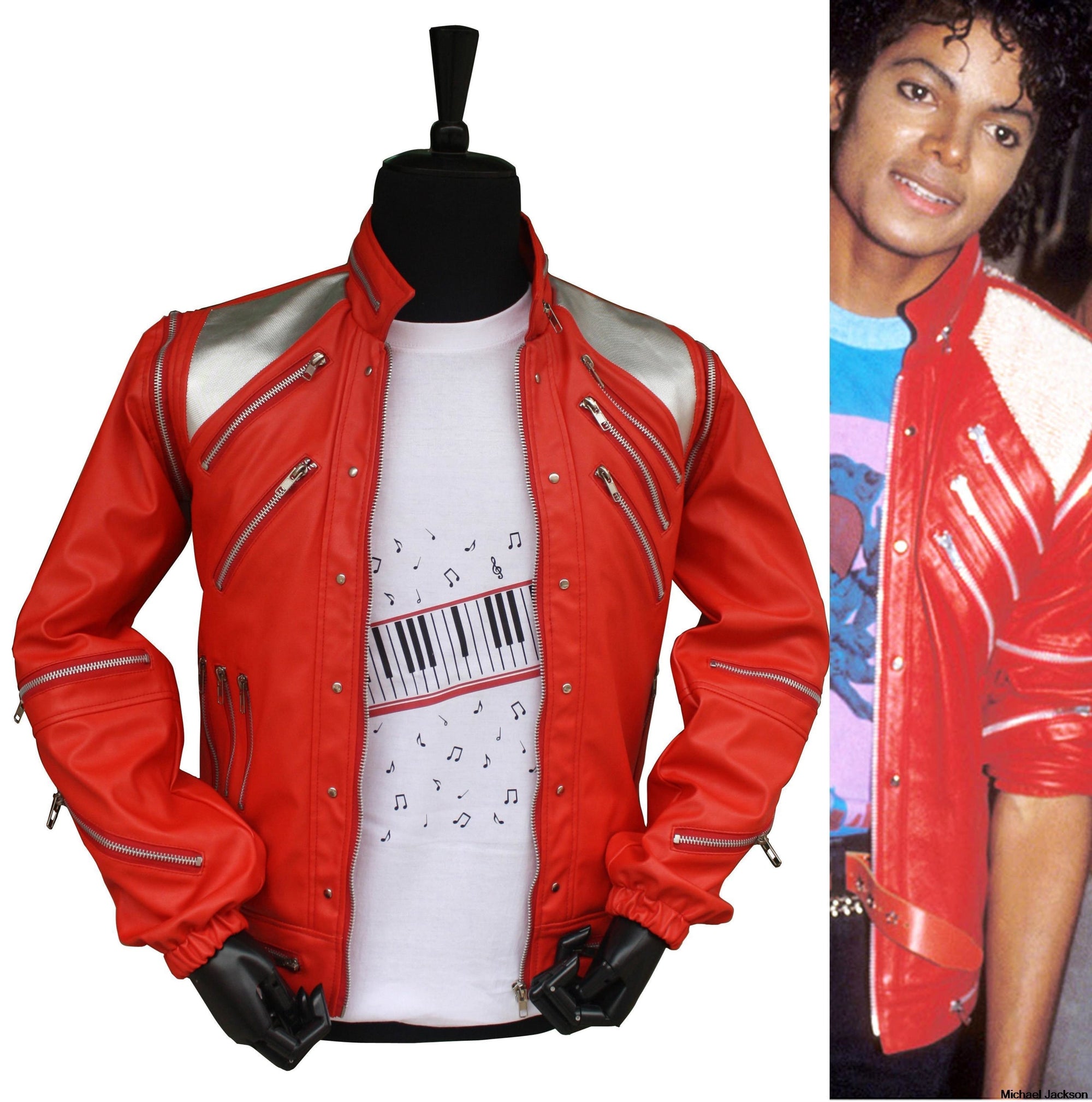 Giacca vintage di Michael Jackson Beat It