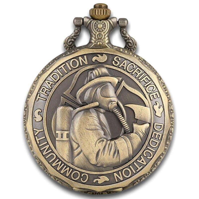 Orologio da pompiere americano vintage