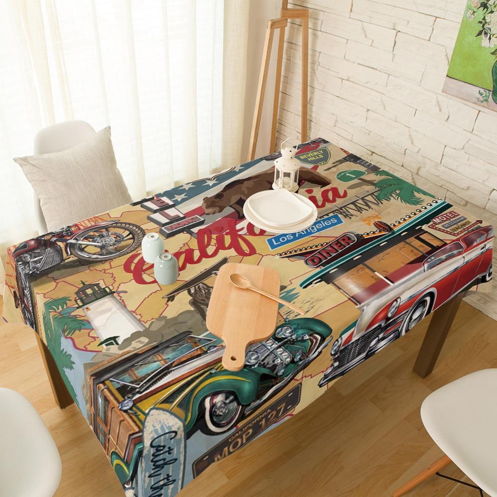 Tovaglia vintage californiana