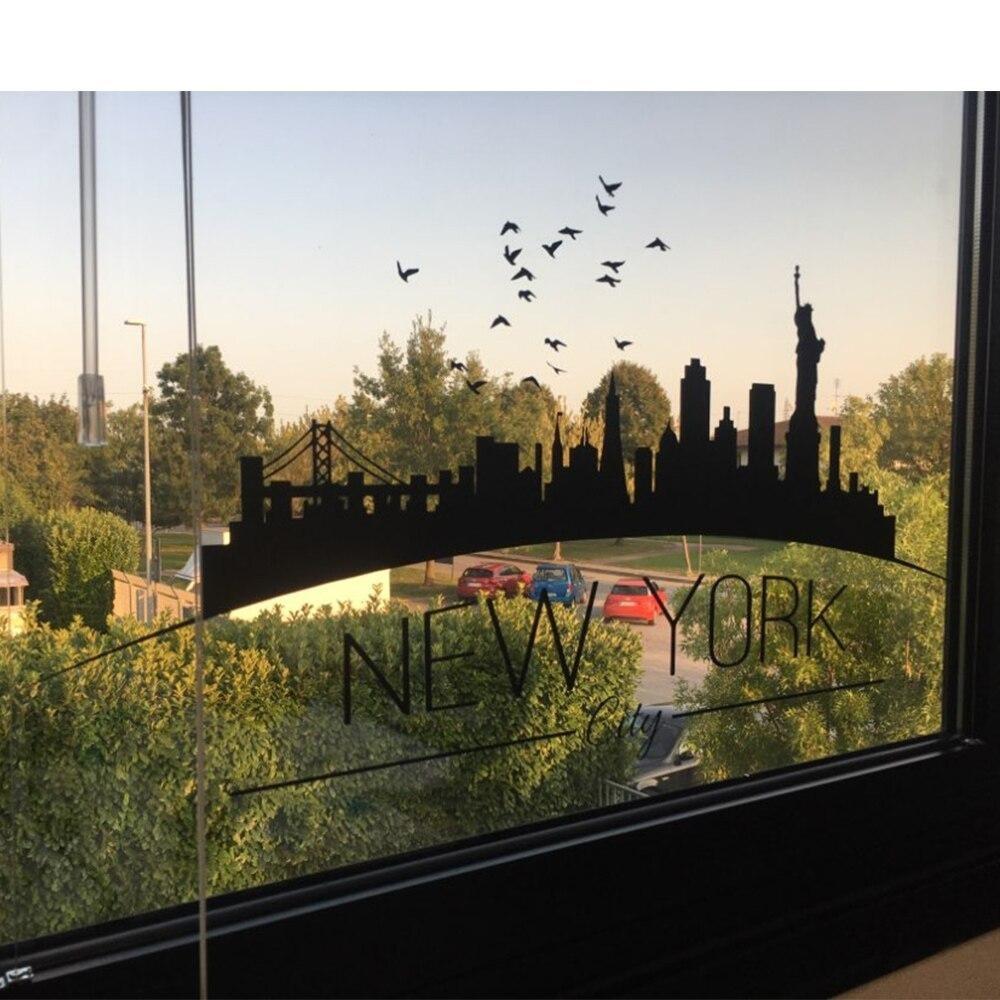 Adesivi murali vintage di New York City
