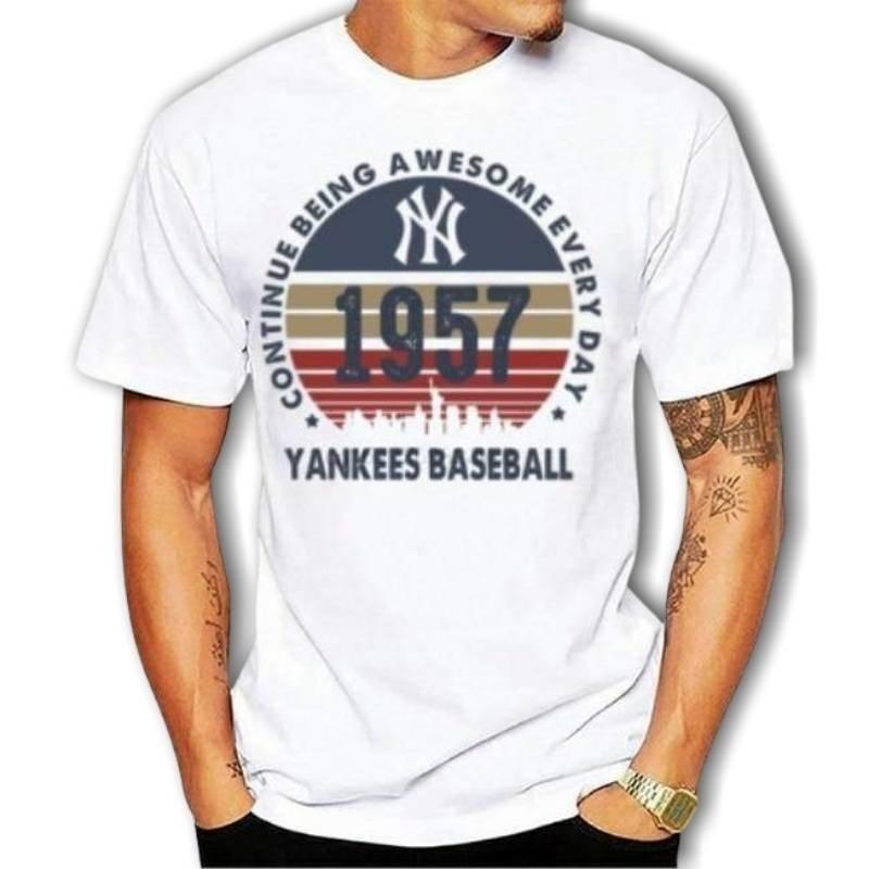 Maglietta da baseball vintage dei New York Yankees