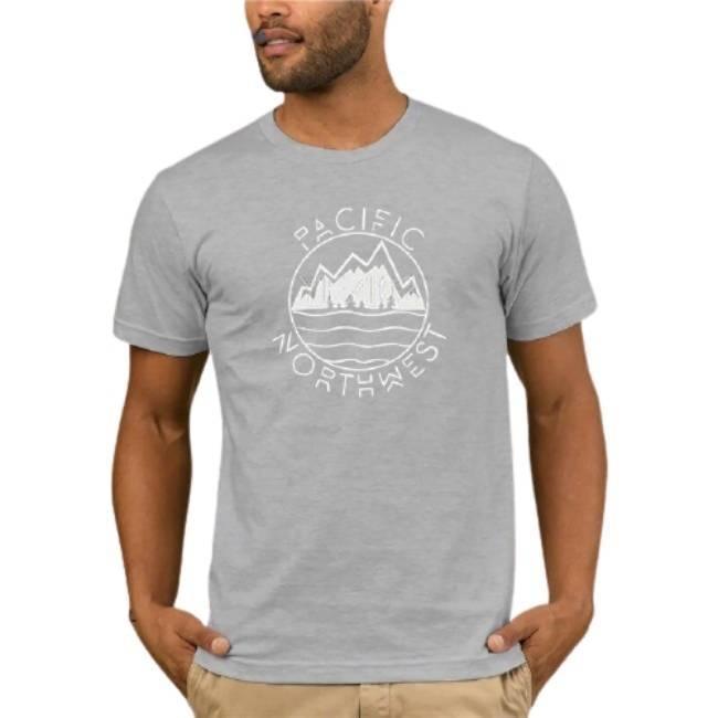 Maglietta vintage della costa del Pacifico