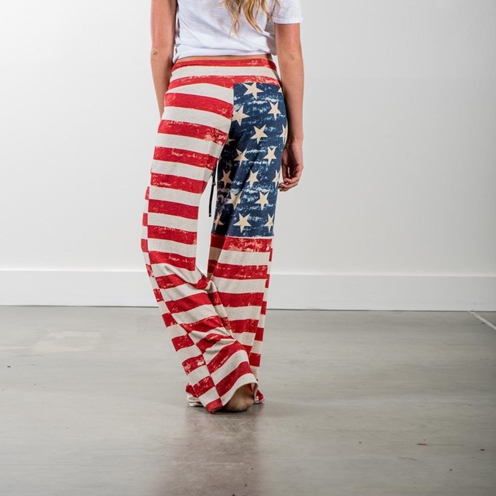Pantaloni vintage con bandiera americana