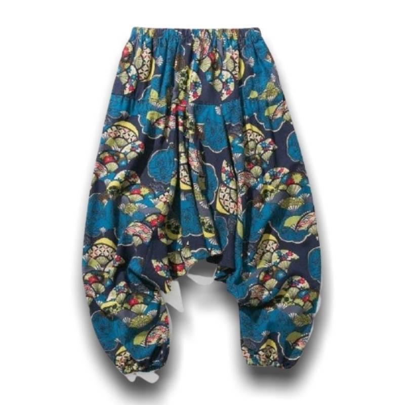 Pantaloni hawaiani vintage