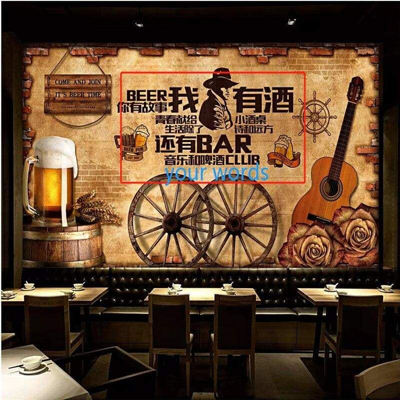 Sfondo di birra Vintage