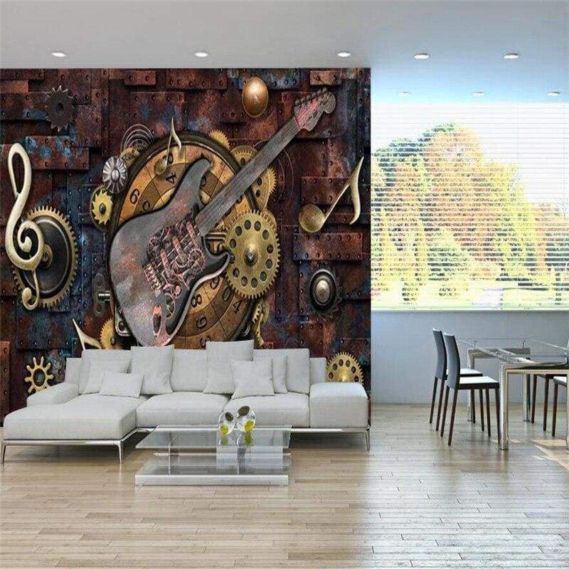 Sfondo di musica rock vintage