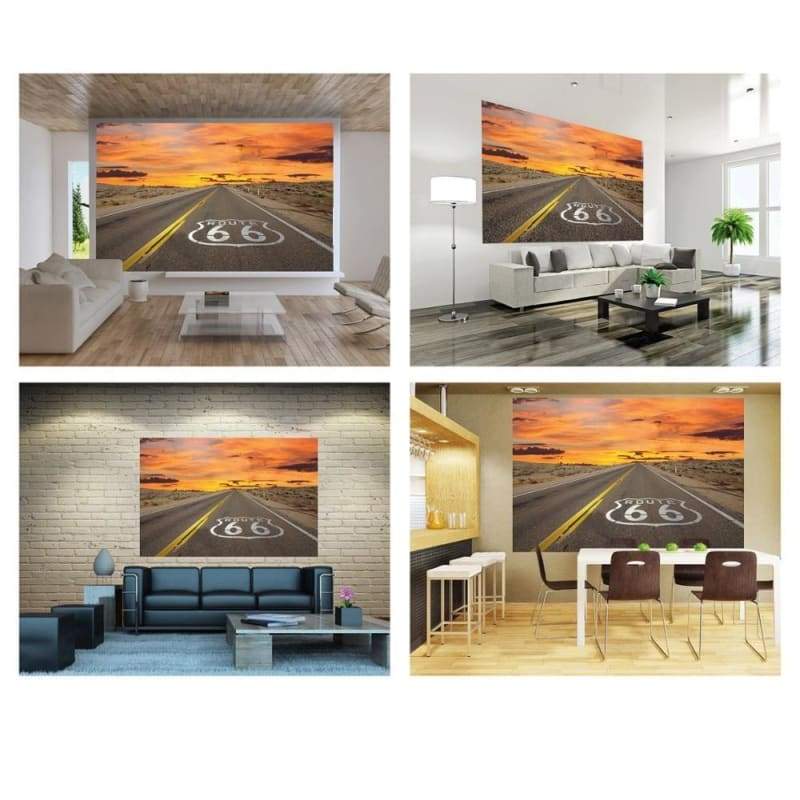 Carta da parati Vintage Route 66