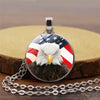 Ciondolo da uomo vintage Eagle