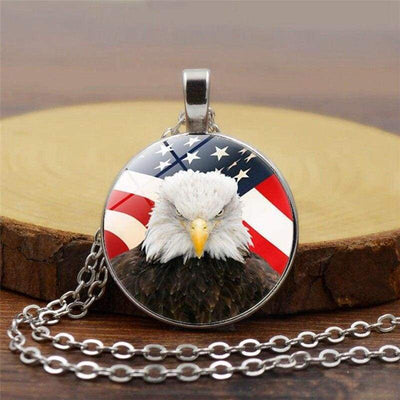 Ciondolo da uomo vintage Eagle