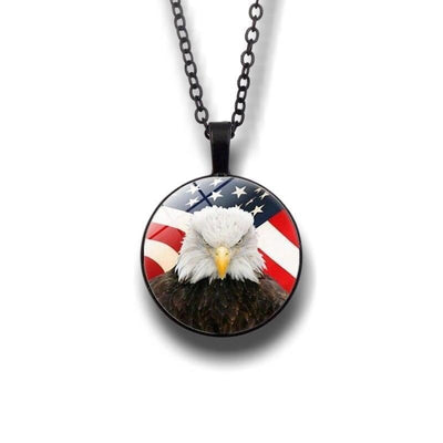 Ciondolo da uomo vintage Eagle