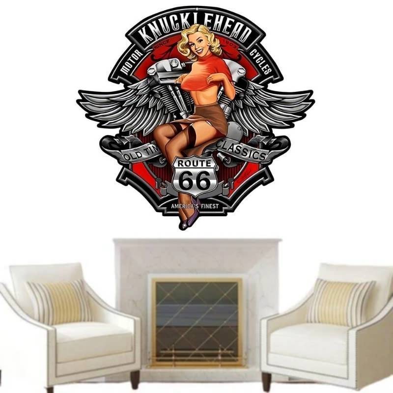 Adesivi vintage pin-up