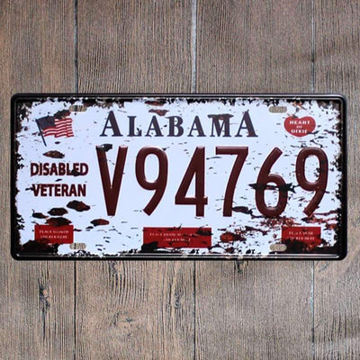 Piatto dell'Alabama Vintage