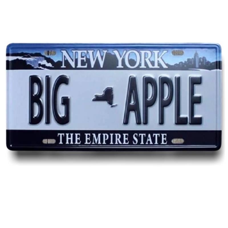 Targa vintage dell'Empire State Building