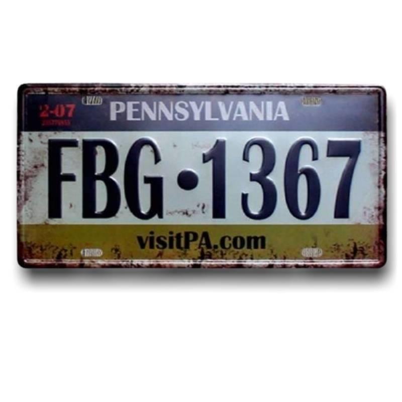 Piatto Vintage della Pennsylvania