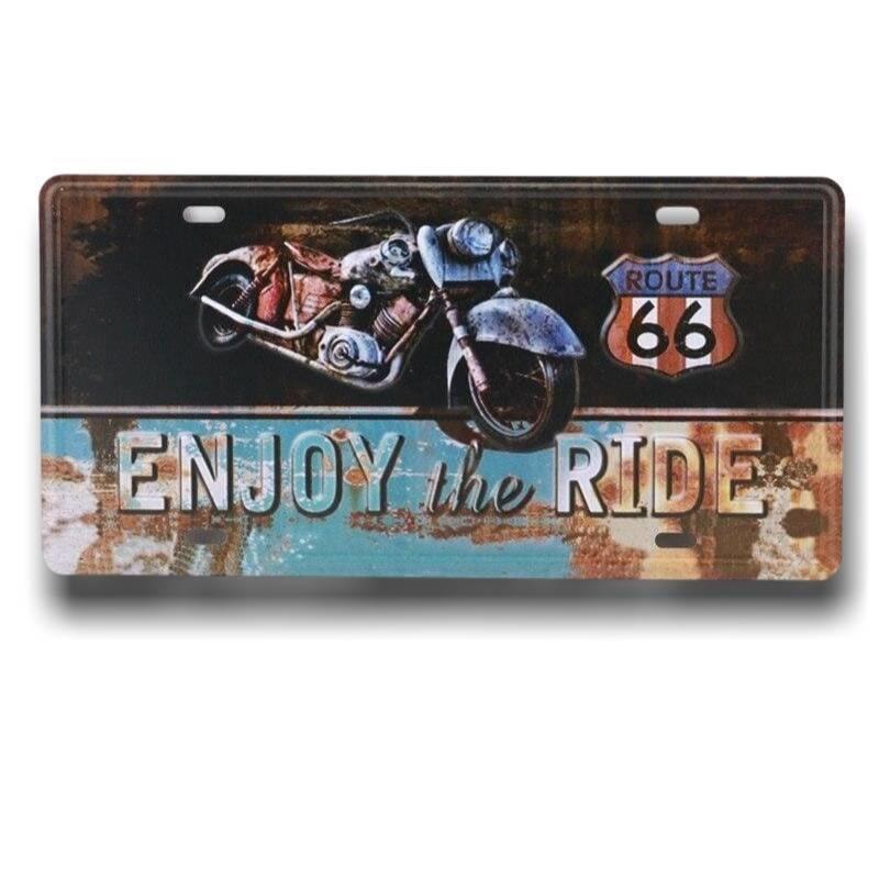 Piatto Vintage Route 66