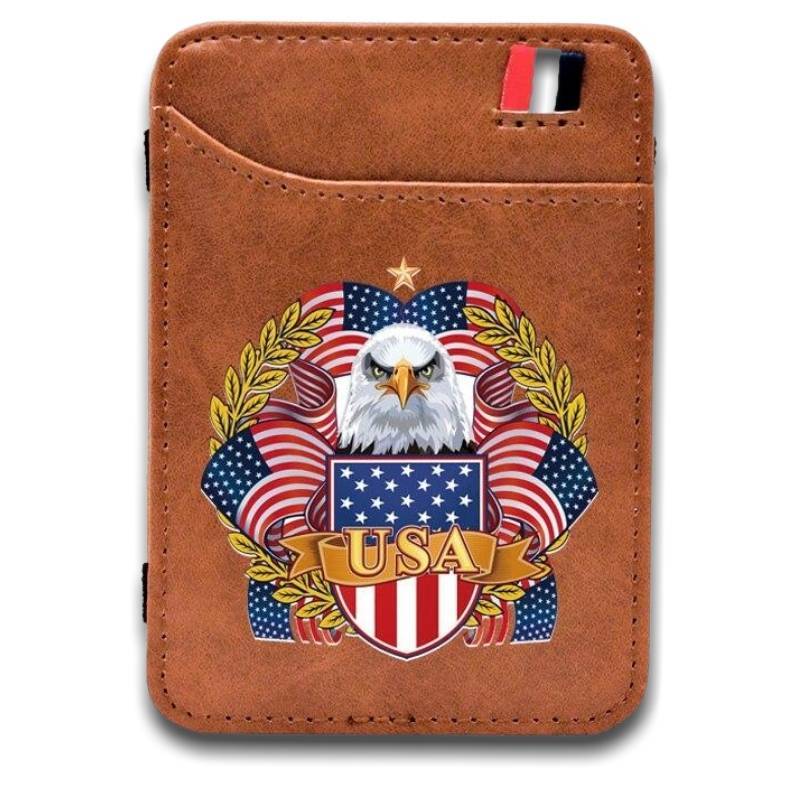 Portafoglio vintage americano