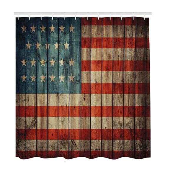 Tenda da doccia vintage USA